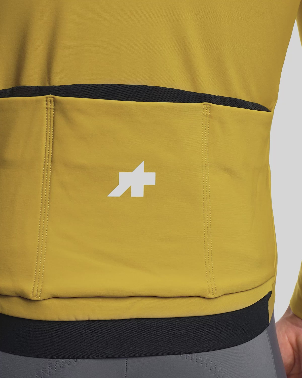 【新入荷】MILLE GT SPRING FALL JERSEY S11 golden yellow（全体が柔らかなフリース生地の、秋向けの長袖ジャージ）
