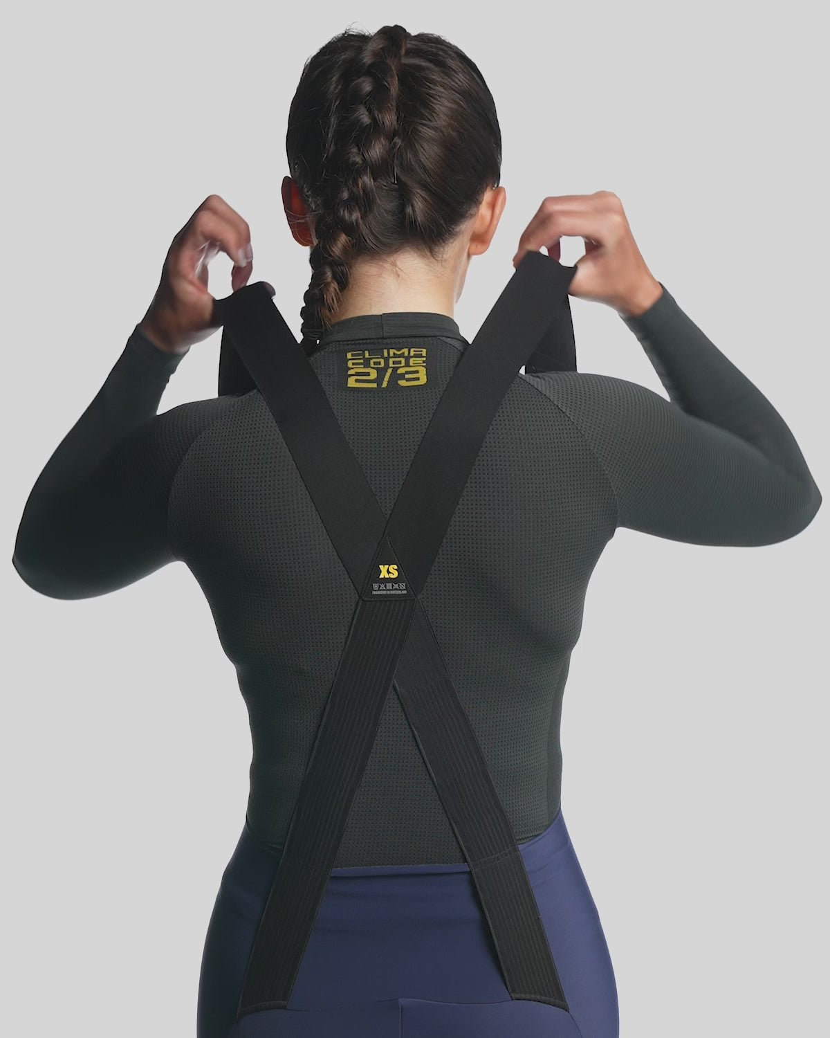 【OUTLET】2025 UMA GT SPRING FALL BIB TIGHTS S11 primal blue（アソス史上最も薄手の、早い使い始めが可能なビブタイツ / パッド厚12mm）