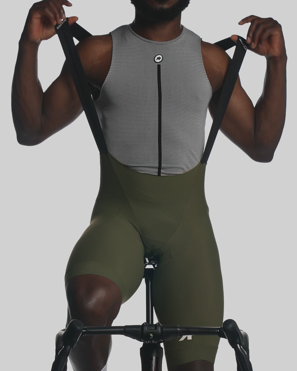 MILLE GT BIB SHORTS S11 moss green（エンデュランス ビブショーツ