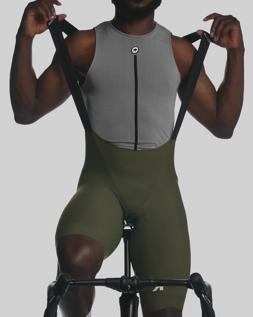 ASSOS / アソス】MILLE GT BIB SHORTS S11 moss green（標準グレード
