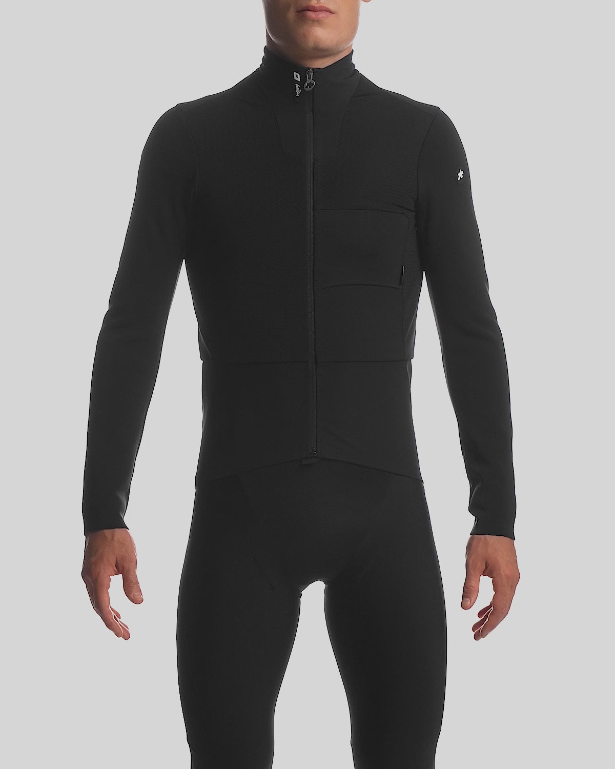 【OUTLET】2025 EQUIPE R "HABU" WINTER JACKET S11 black（全体的に軽やかながら、腕の暖かさをより強化したウィンタージャケット）
