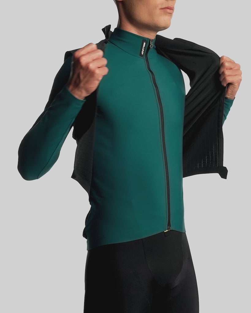 MILLE GTS SPRING FALL VEST S11 black（様々な季節に様々な使い方が