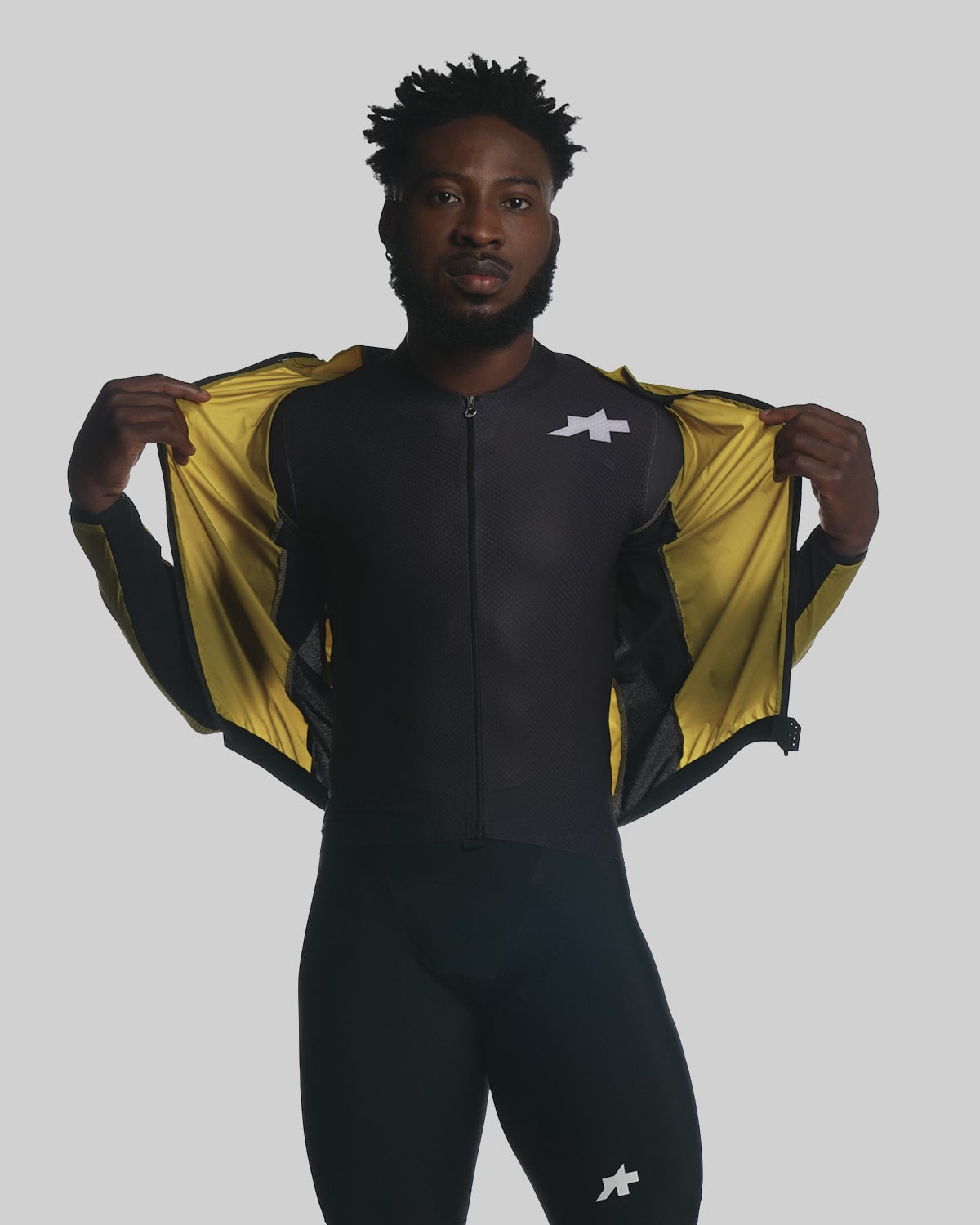 MILLE GT WIND JACKET S11 golden yellow（極薄・超軽量でコンパクトに収納できるウィンドジャケット）