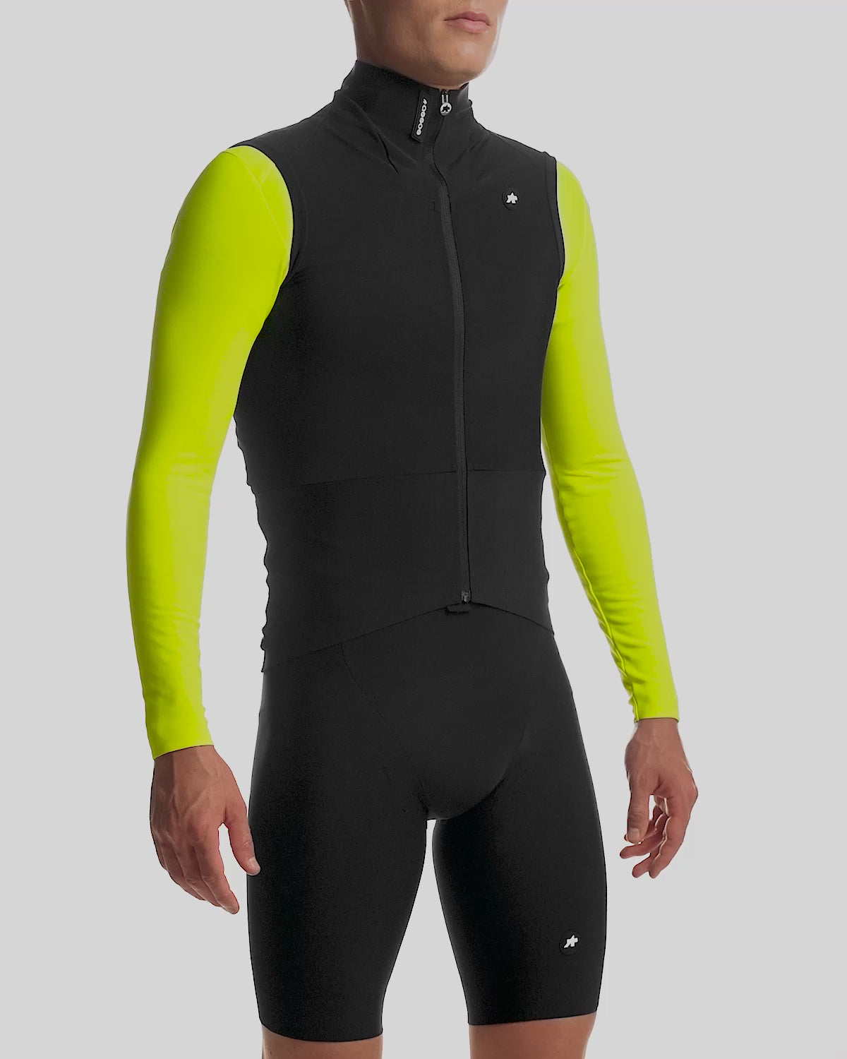 ASSOS / アソス】EQUIPE R SPRING FALL GILET S11 black（背面ポケット