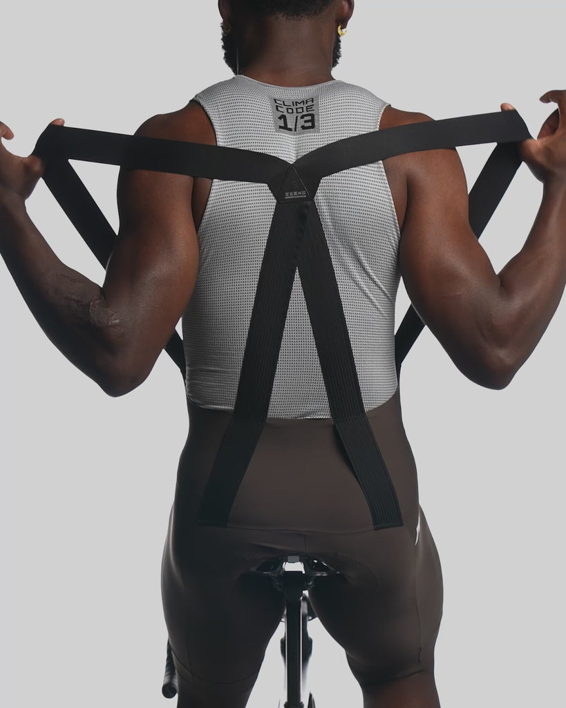 MILLE GT BIB SHORTS S11 wild brown（エンデュランス ビブショーツ