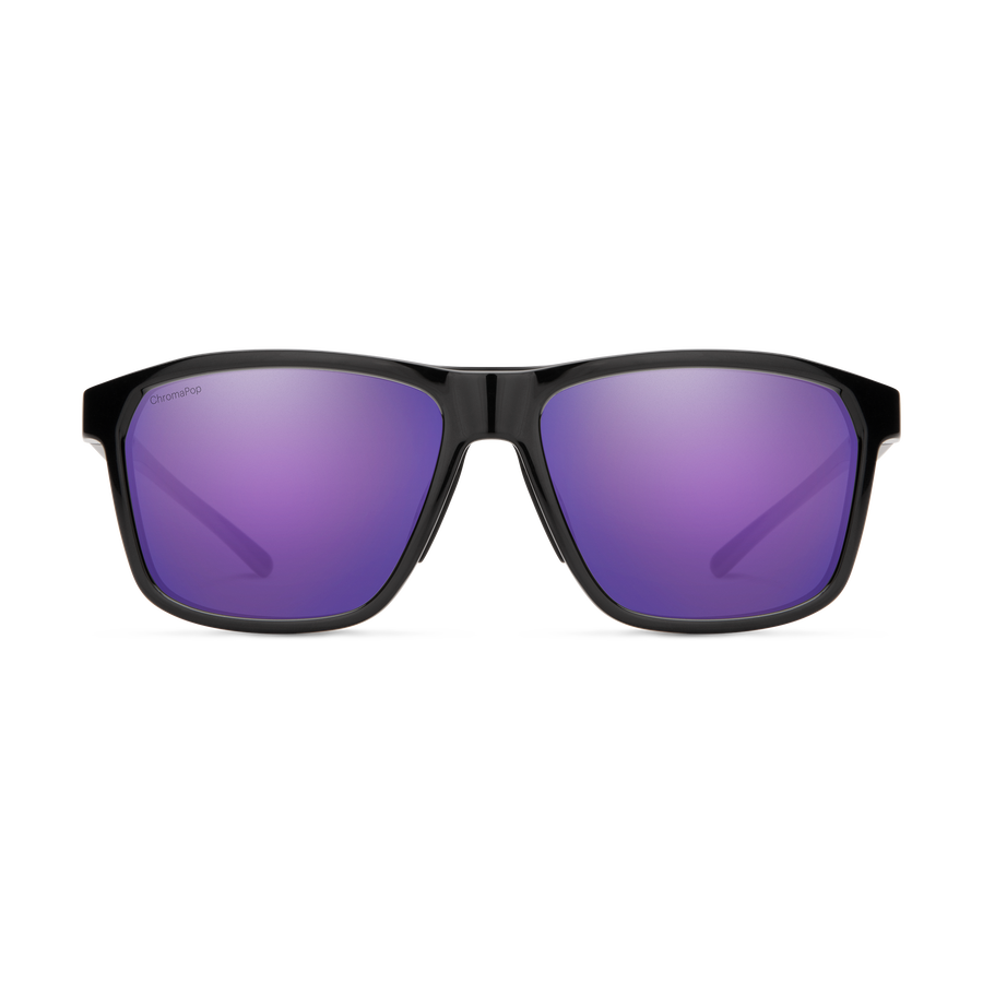 【SMITH / スミス】PINPOINT アジアンフィット　Black （ChromaPop Sun Violet Mirror）