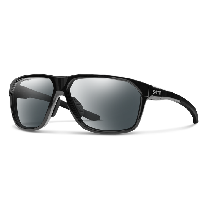 【SMITH / スミス】LEADOUT PIVLOCK アジアンフィット　Black（Photochromic Clear to Grey / ChromaPop  Low Light Amber）調光レンズ