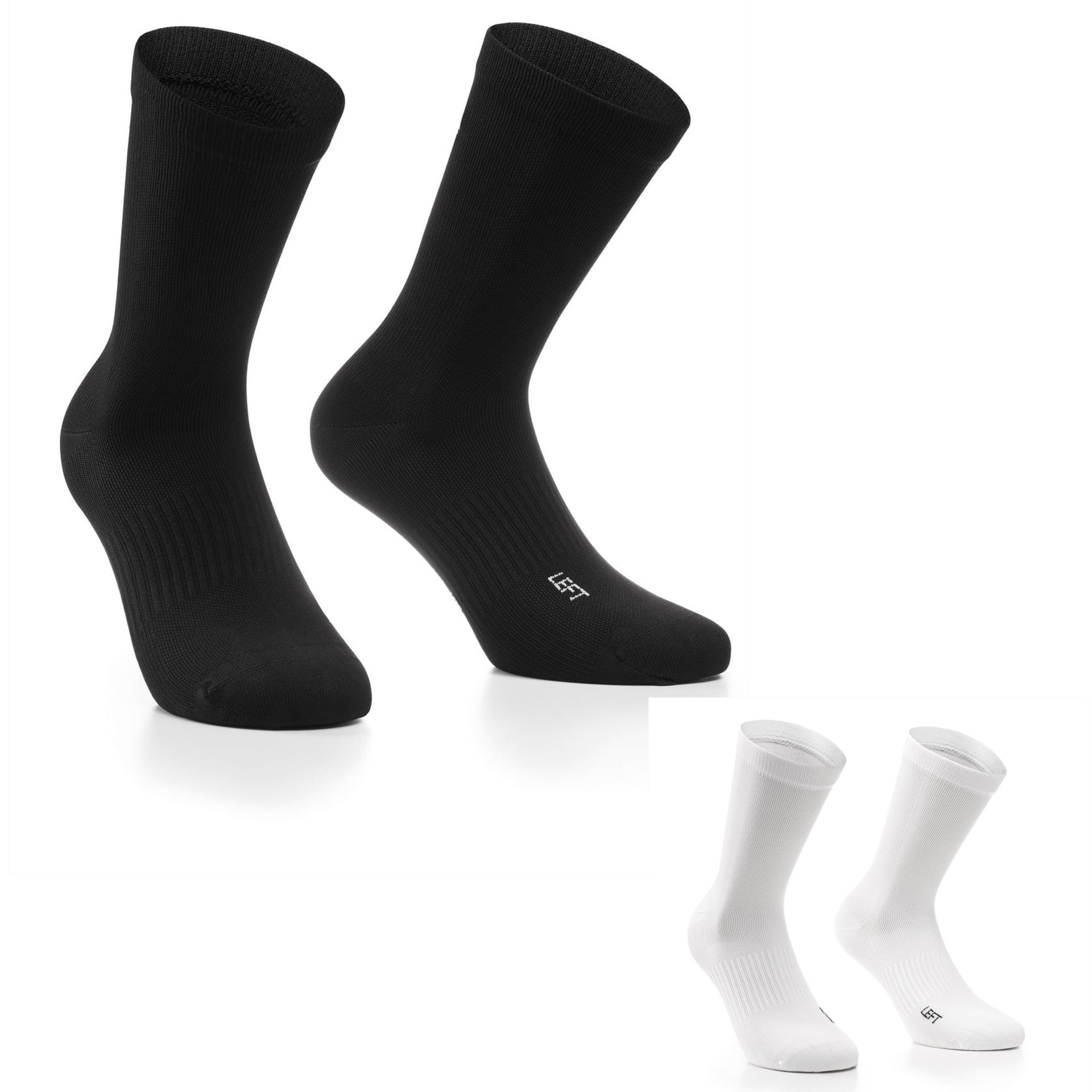 SALE【ASSOS / アソス】ESSENCE SOCKS HIGH　TWIN PACK / 2ペアセット（夏用 ソックス）