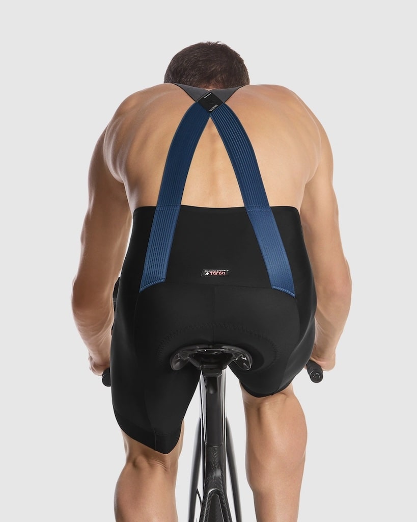 SALE【ASSOS / アソス】EQUIPE RS BIB SHORTS S9 TARGA stone blue（レーシング系 ビブショーツ）