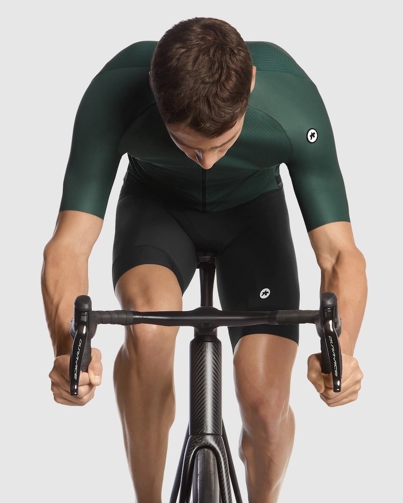 【ASSOS / アソス】2023 MILLE GT SS JERSEY C2 EVO grenade green（コンフォート系 半袖ジャージ）