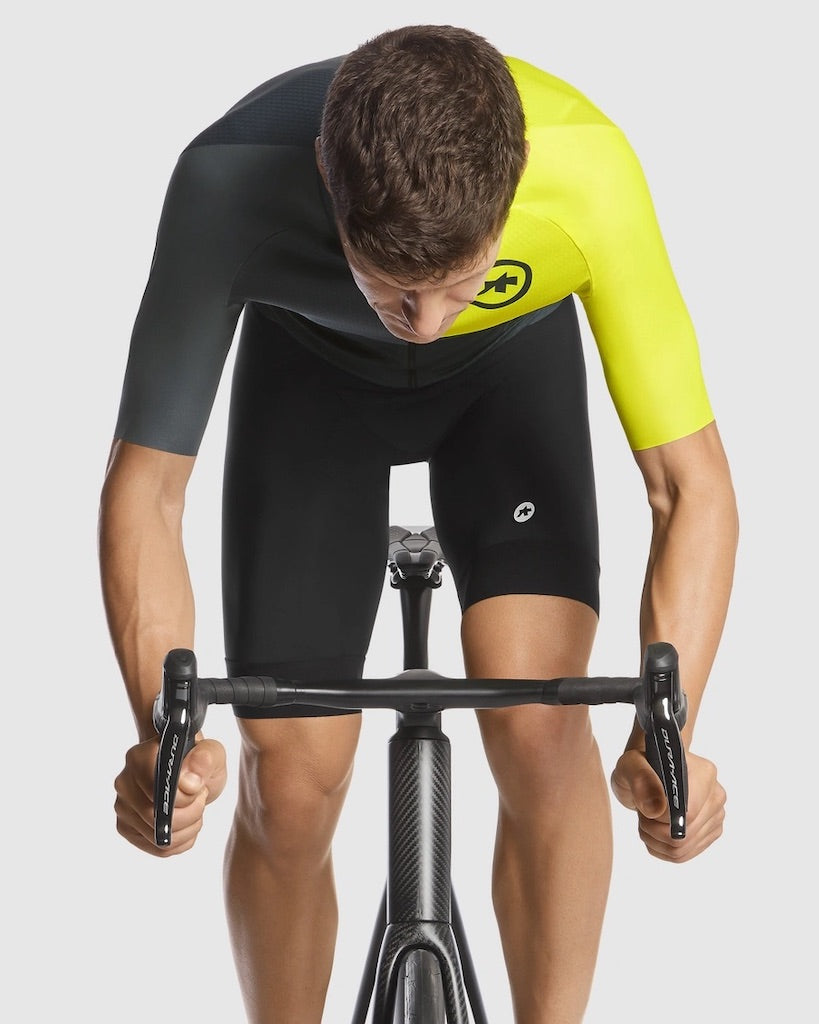 SALE【ASSOS / アソス】MILLE GT SS JERSEY C2 EVO STAHLSTERN optic yellow（コンフォート系 半袖ジャージ）