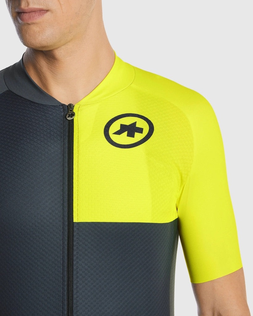 SALE【ASSOS / アソス】MILLE GT SS JERSEY C2 EVO STAHLSTERN optic yellow（コンフォート系 半袖ジャージ）
