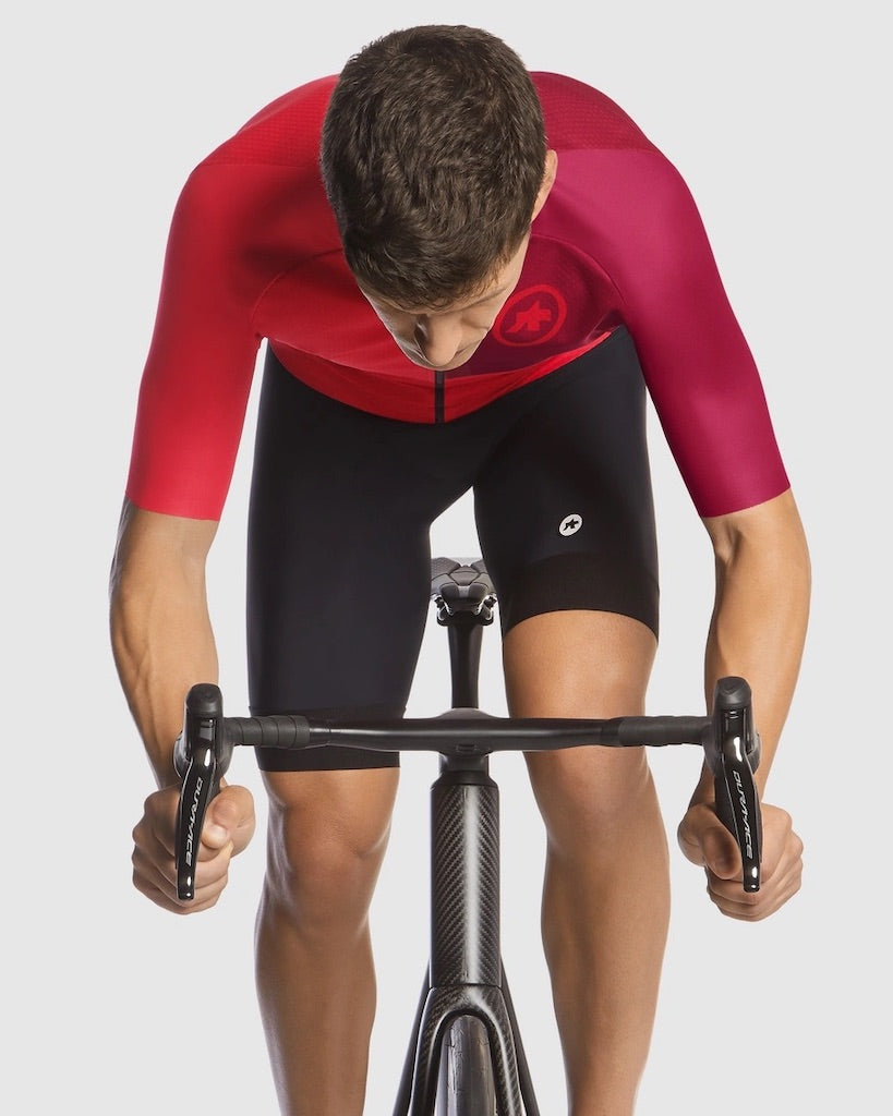 SALE【ASSOS / アソス】MILLE GT SS JERSEY C2 EVO STAHLSTERN bolgheri red（コンフォート系 半袖ジャージ）