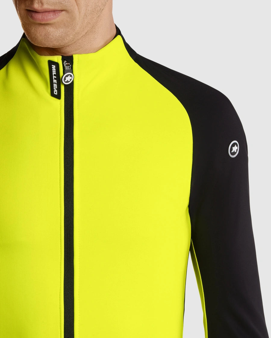 SALE【ASSOS / アソス】MILLE GT WINTER JACKET EVO fluo yellow（メンズ 初冬～真冬向け ウィンタージャケット）