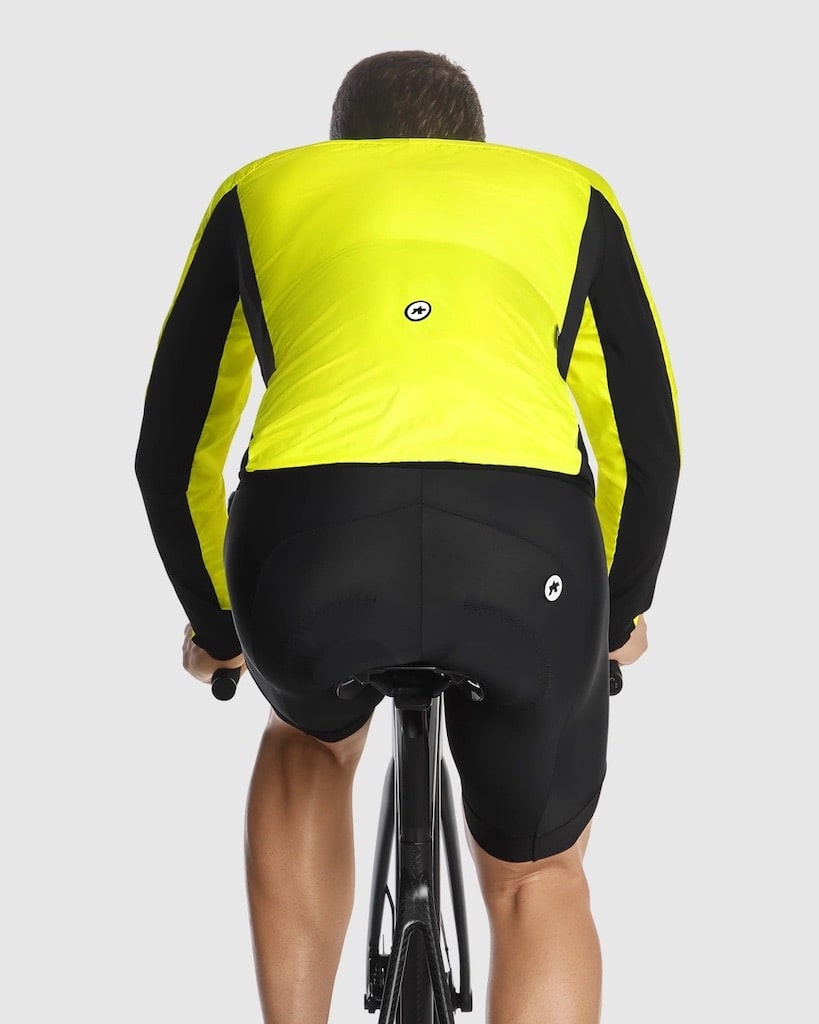 【ASSOS / アソス】MILLE GT WIND JACKET C2 optic yellow（軽量 ウィンドシェル ジャケット）