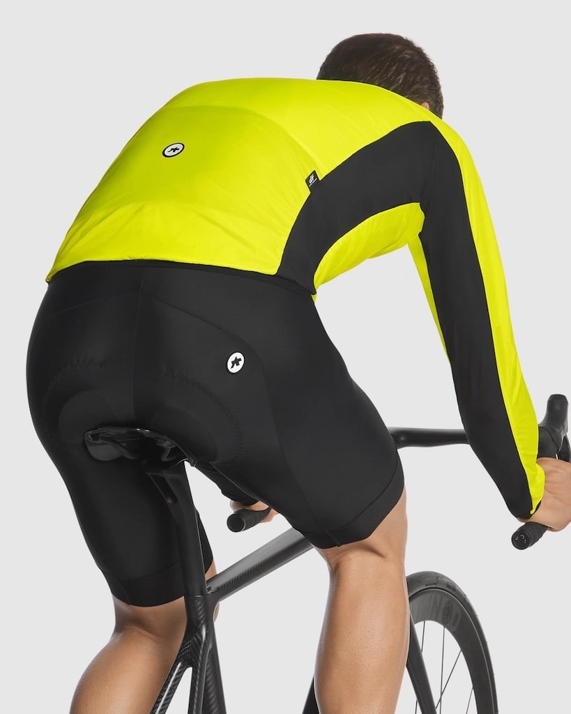 【ASSOS / アソス】MILLE GT WIND JACKET C2 optic yellow（軽量 ウィンドシェル ジャケット）