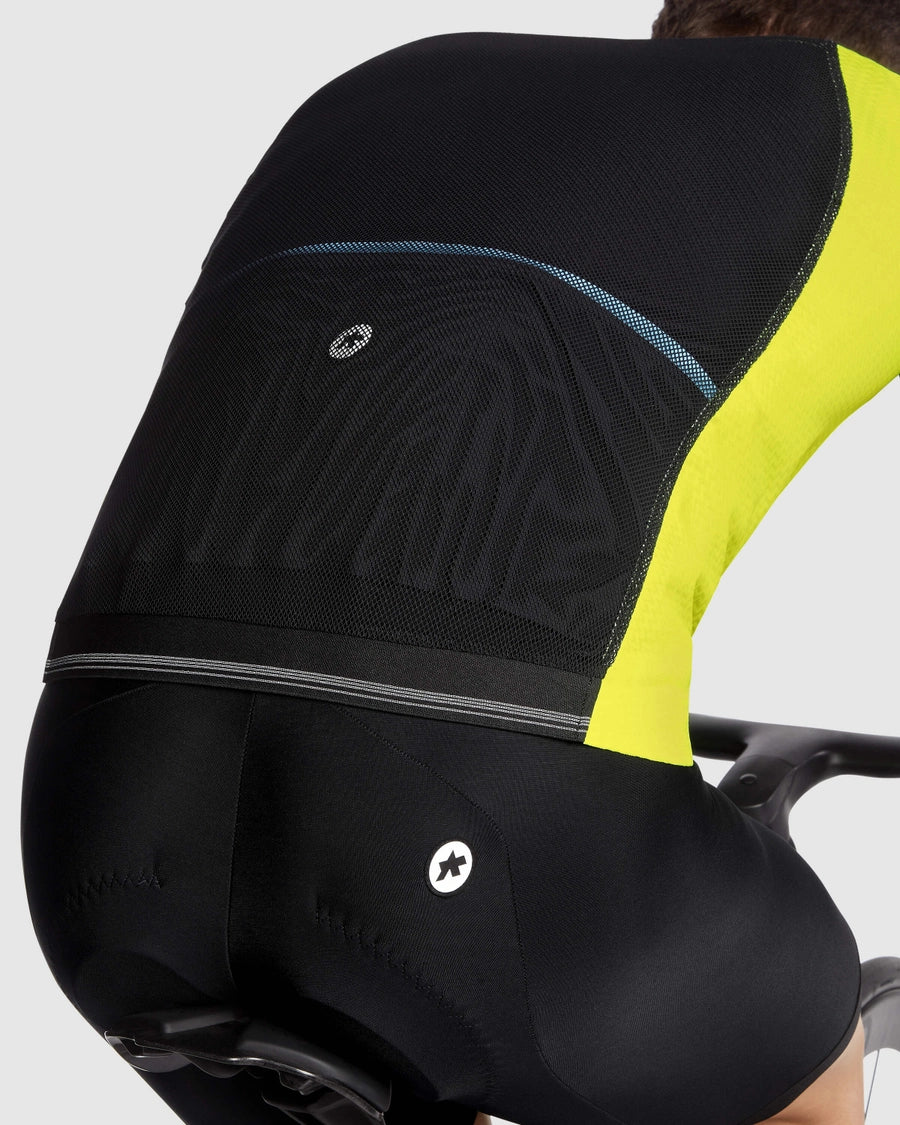 【OUTLET】2023 MILLE GTS SPRING FALL VEST C2 fluo yellow（背面がメッシュになったソフトシェルベスト）