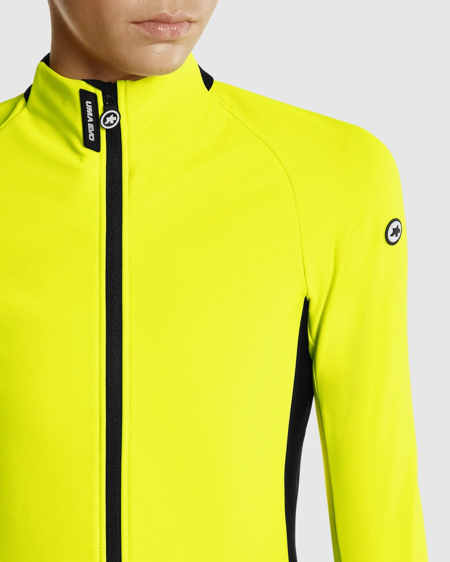 SALE【ASSOS / アソス】UMA GT WINTER JACKET EVO fluo yellow（レディース 初冬〜真冬向け ウィンタージャケット）