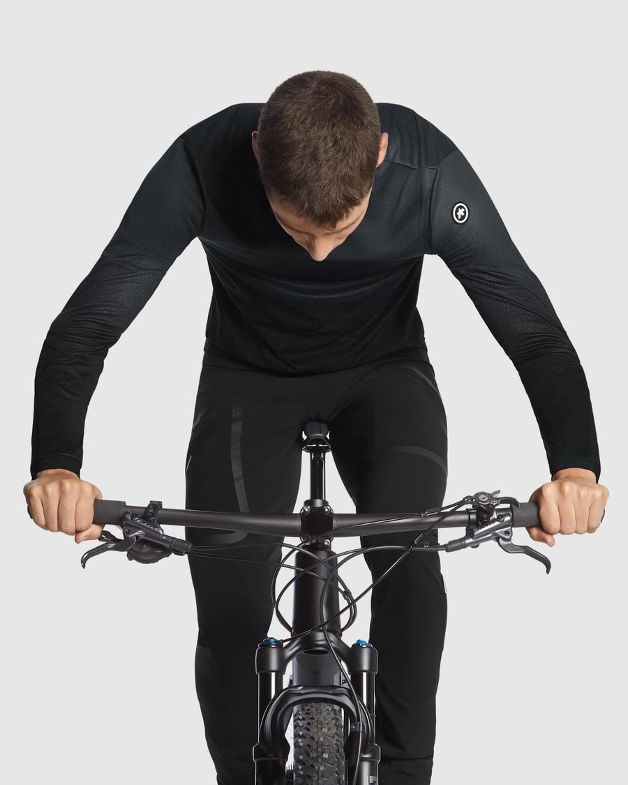 SALE【ASSOS / アソス】TRAIL LS JERSEY T3 ZODZILLA torpedo grey（オールマウンテン 長袖ジャージ）