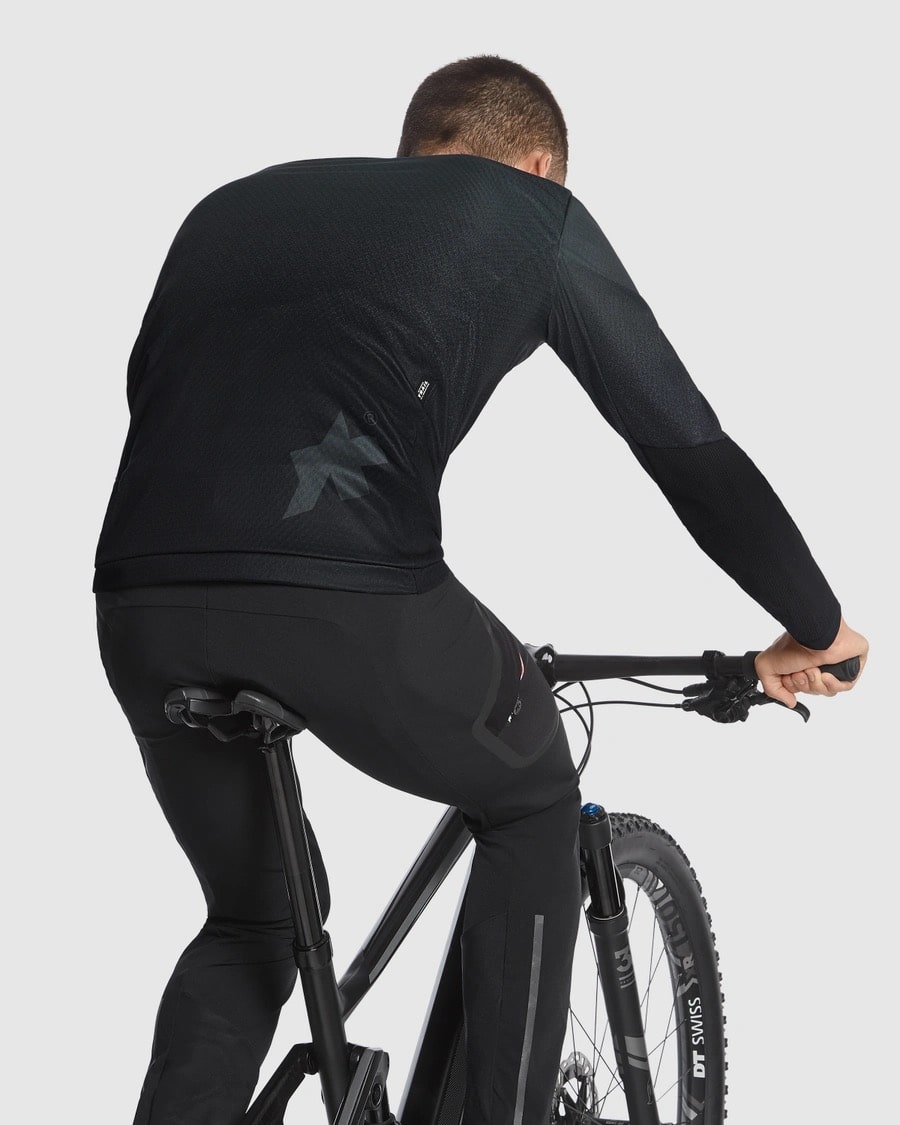 SALE【ASSOS / アソス】TRAIL LS JERSEY T3 ZODZILLA torpedo grey（オールマウンテン 長袖ジャージ）