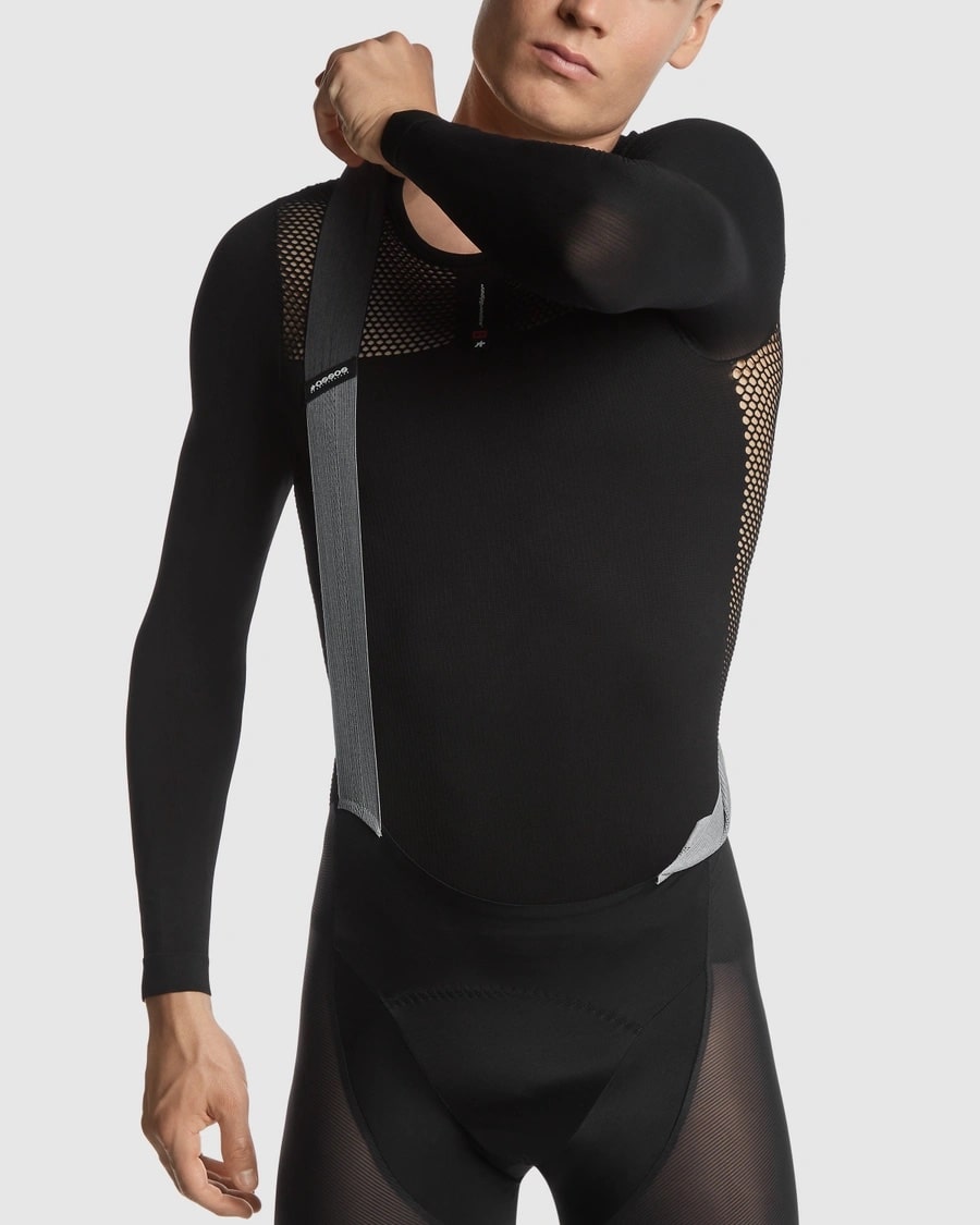 再入荷【OUTLET】2023 LS SKIN LAYER SUPERLEGER（夏向け メッシュ素材 長袖インナー）