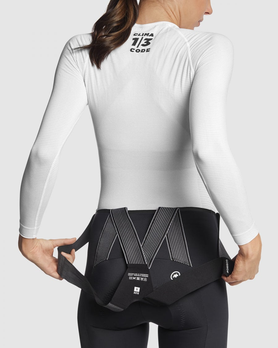 SALE【ASSOS / アソス】WOMEN'S SUMMER LS SKIN LAYER（夏向け レディース 長袖インナー）