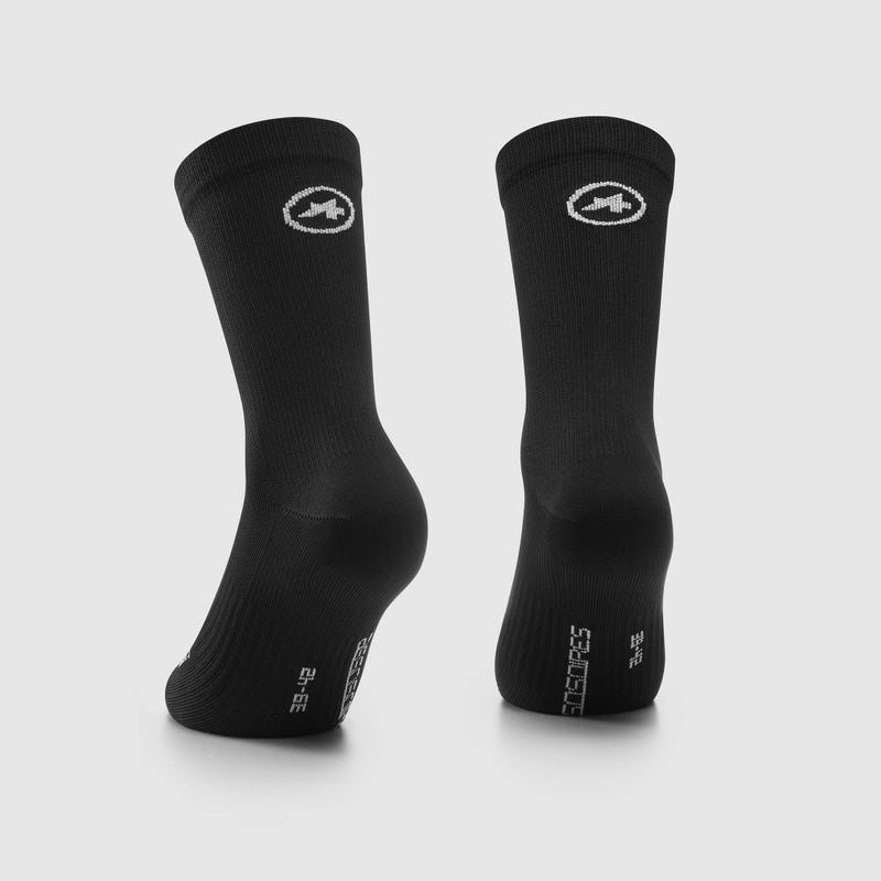 SALE【ASSOS / アソス】ESSENCE SOCKS HIGH　TWIN PACK / 2ペアセット（夏用 ソックス）
