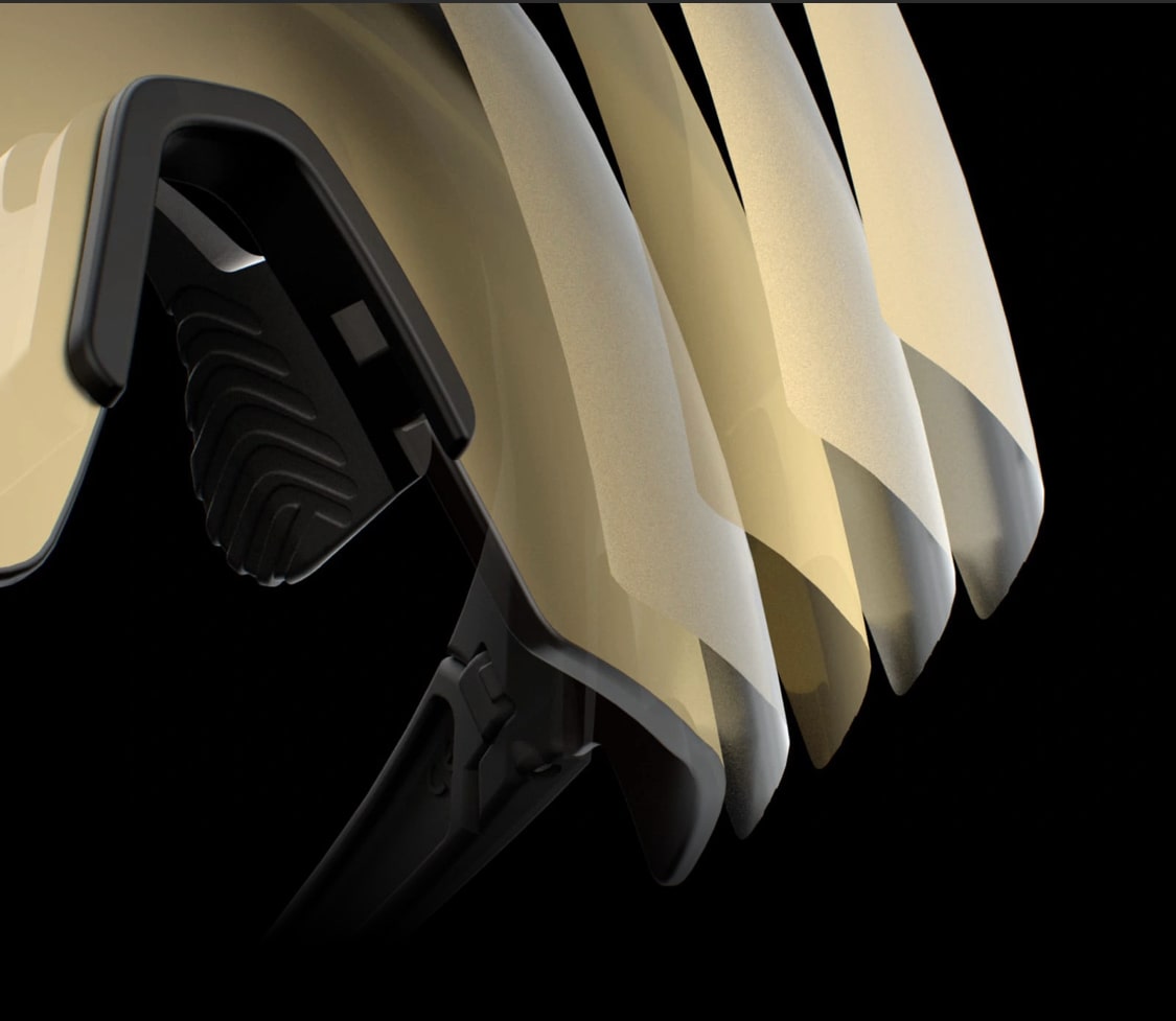 【ROKA / ロカ】MATADOR AIR　Matte Black（Gold Mirror）