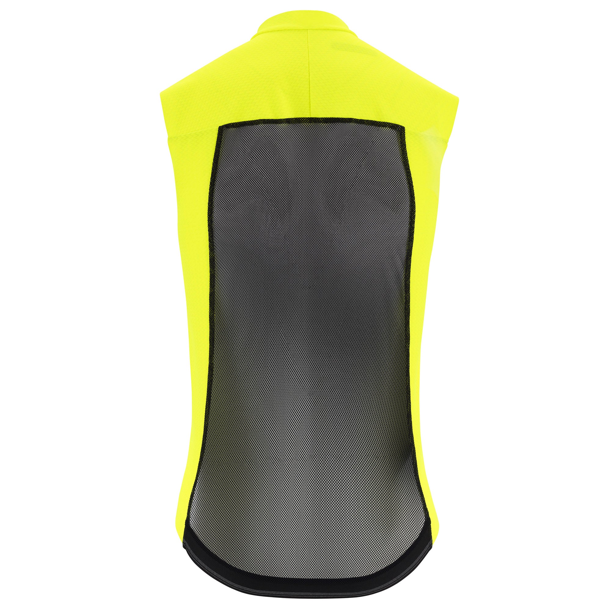 【OUTLET】2023 MILLE GTS SPRING FALL VEST C2 fluo yellow（背面がメッシュになったソフトシェルベスト）