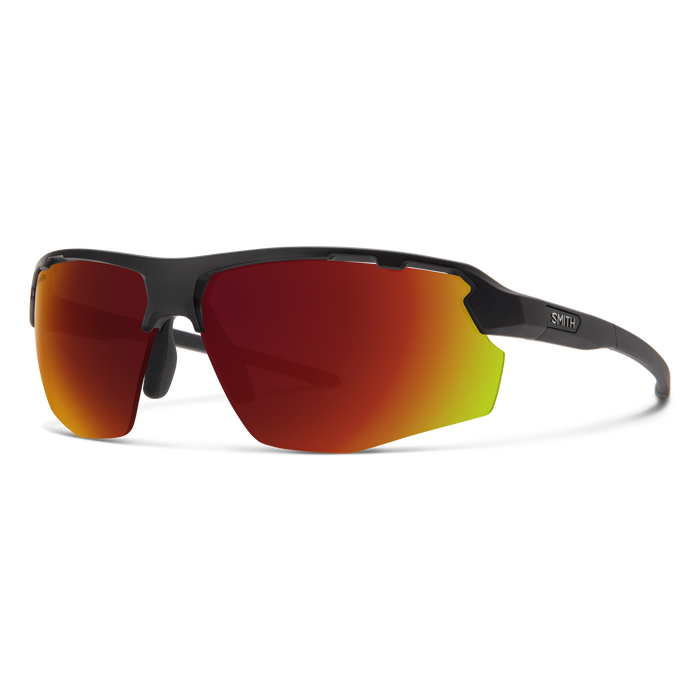 【SMITH / スミス】RESOLVE 　Mattte Black （ChromaPop Red Mirror / Clear）
