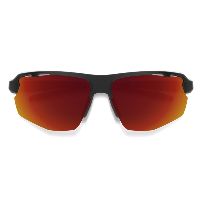 【SMITH / スミス】RESOLVE 　Mattte Black （ChromaPop Red Mirror / Clear）