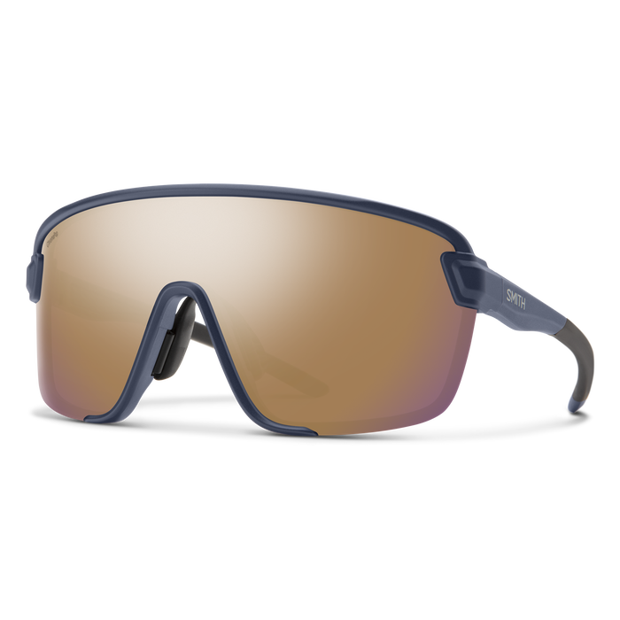 【SMITH / スミス】BOBCAT アジアンフィット　Matte French Navy（ChromaPop Rose Gold Mirror / Clear）