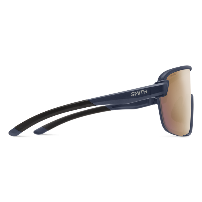 【SMITH / スミス】BOBCAT アジアンフィット　Matte French Navy（ChromaPop Rose Gold Mirror / Clear）