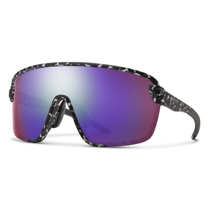【SMITH / スミス】BOBCAT アジアンフィット　Matte Black Marble（ChromaPop Violet Mirror / Clear）