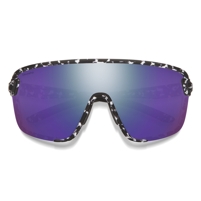 【SMITH / スミス】BOBCAT アジアンフィット　Matte Black Marble（ChromaPop Violet Mirror / Clear）